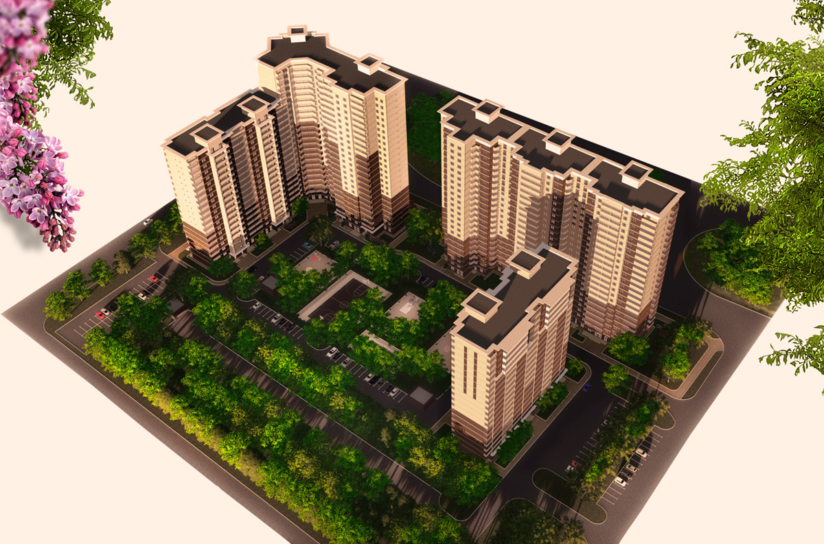 9 reasons to settle your family home in the Apartment complex “28th Microdistrict”